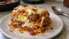 Lasagna riccia napoletana: la ricetta tradizionale ricca e perfetta per i giorni di festa