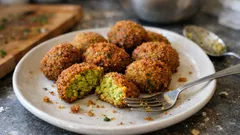 Falafel di ceci fatti in casa: croccanti fuori e morbidi dentro