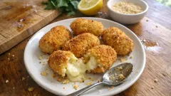 Crocchette di patate in friggitrice ad aria: croccanti fuori e filanti dentro