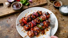 Spiedini di pollo barbecue al forno: il modo semplice per farli morbidi e saporiti