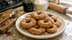 Ciambelline integrali al vino: la ricetta semplice per biscotti fragranti e senza burro