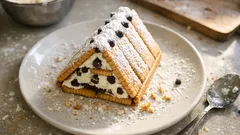 Casetta di Natale con Oro Saiwa: il dolce senza cottura che fa subito festa